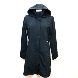 Black Merrell Water Resistant Wind Proof Coat